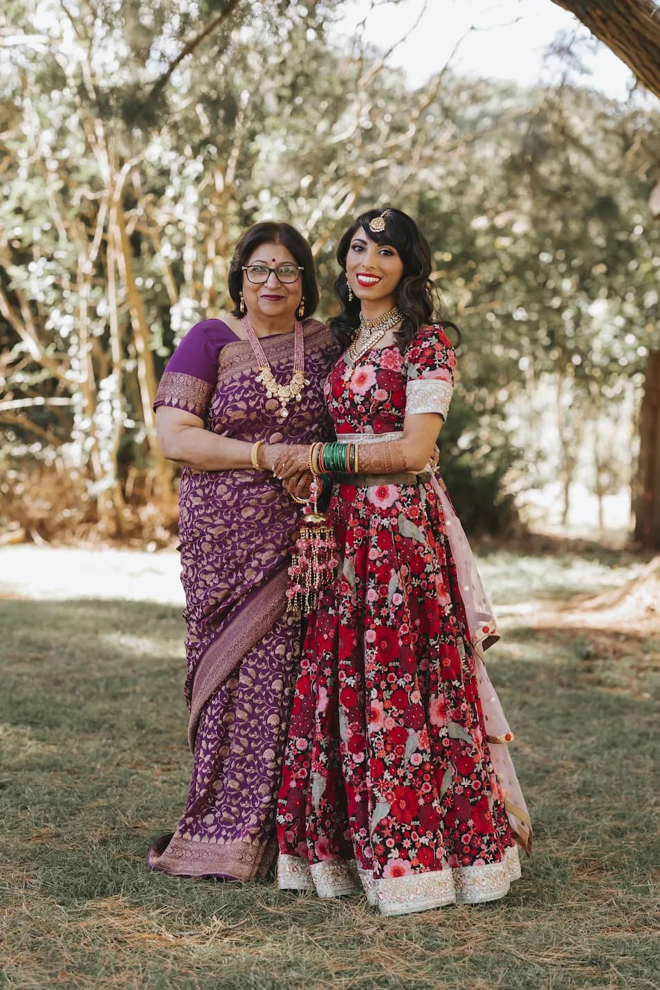 Bride and mother-of-the-bride