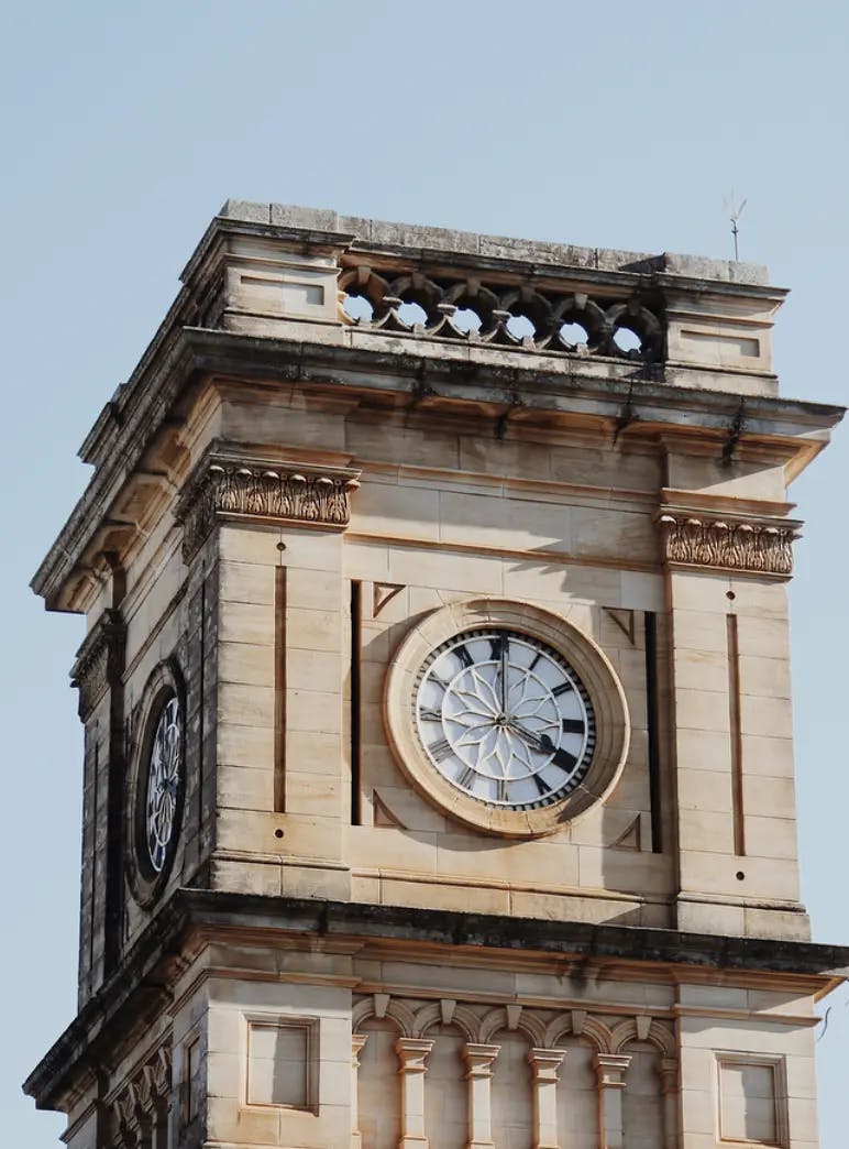 Clock tower in Toowoomba